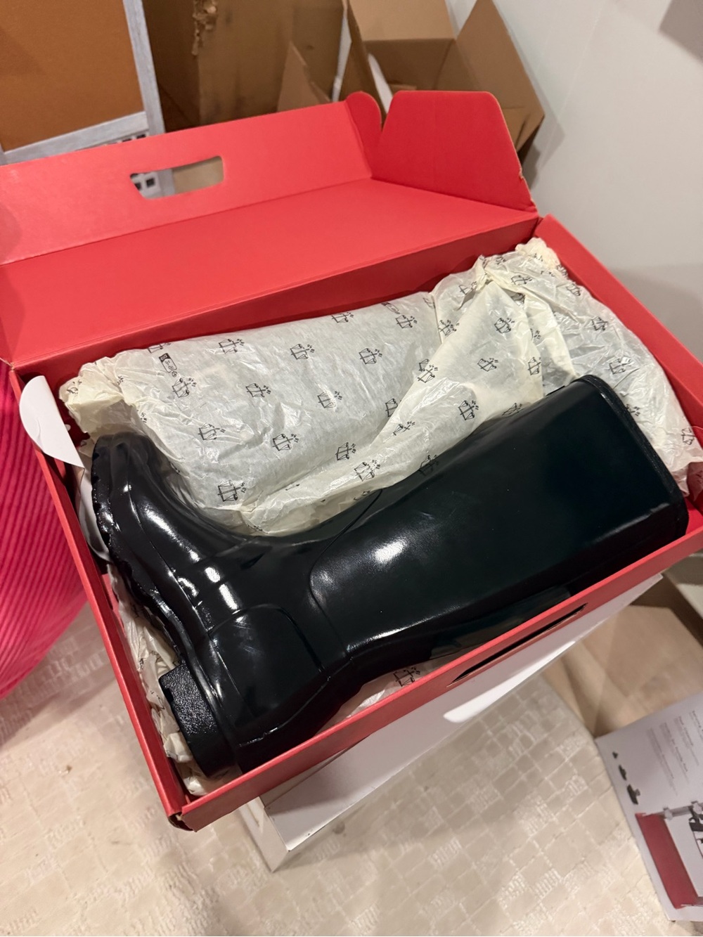 Hunter original tall gloss boot - Picture 2 of 11